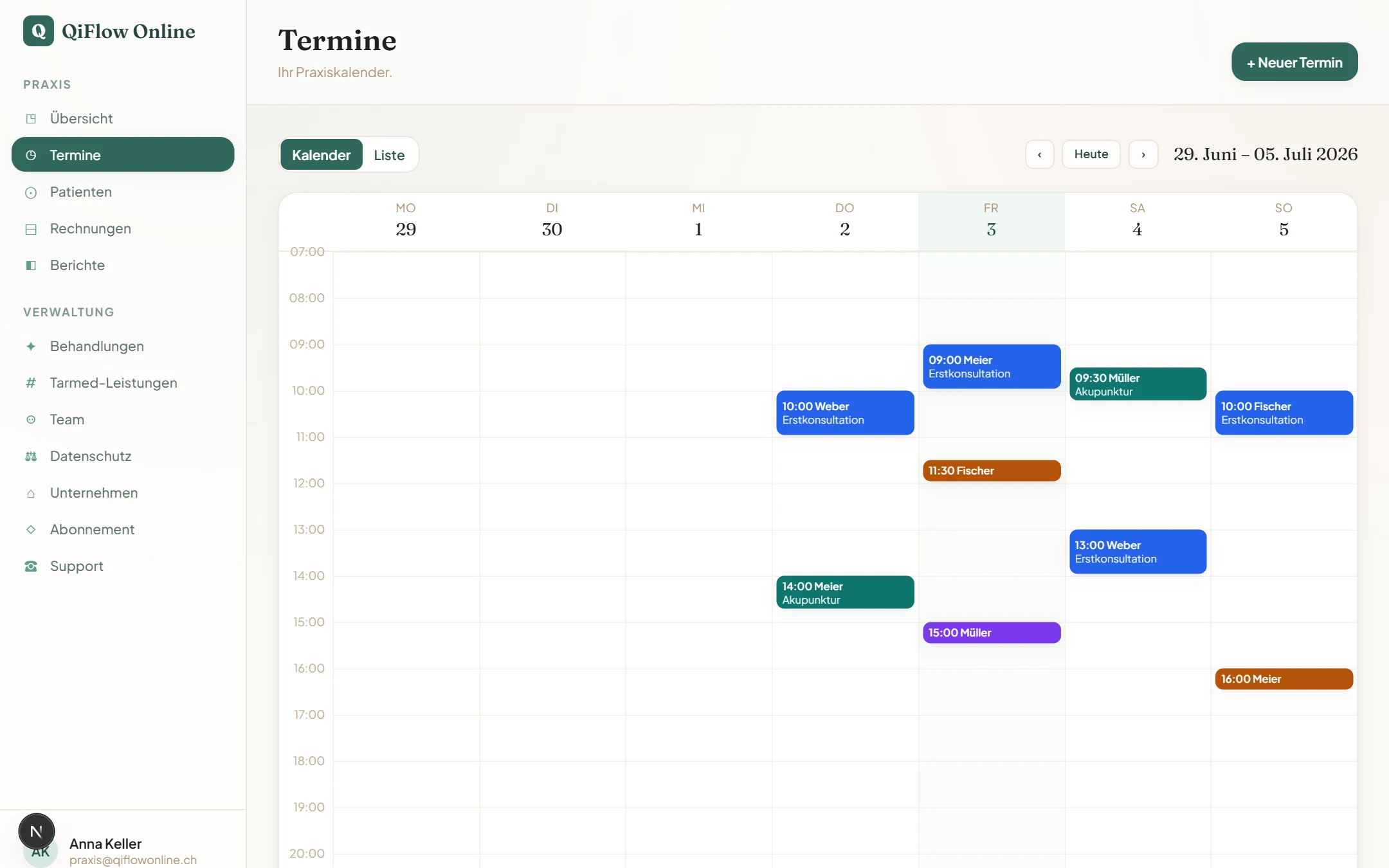 Wochenkalender